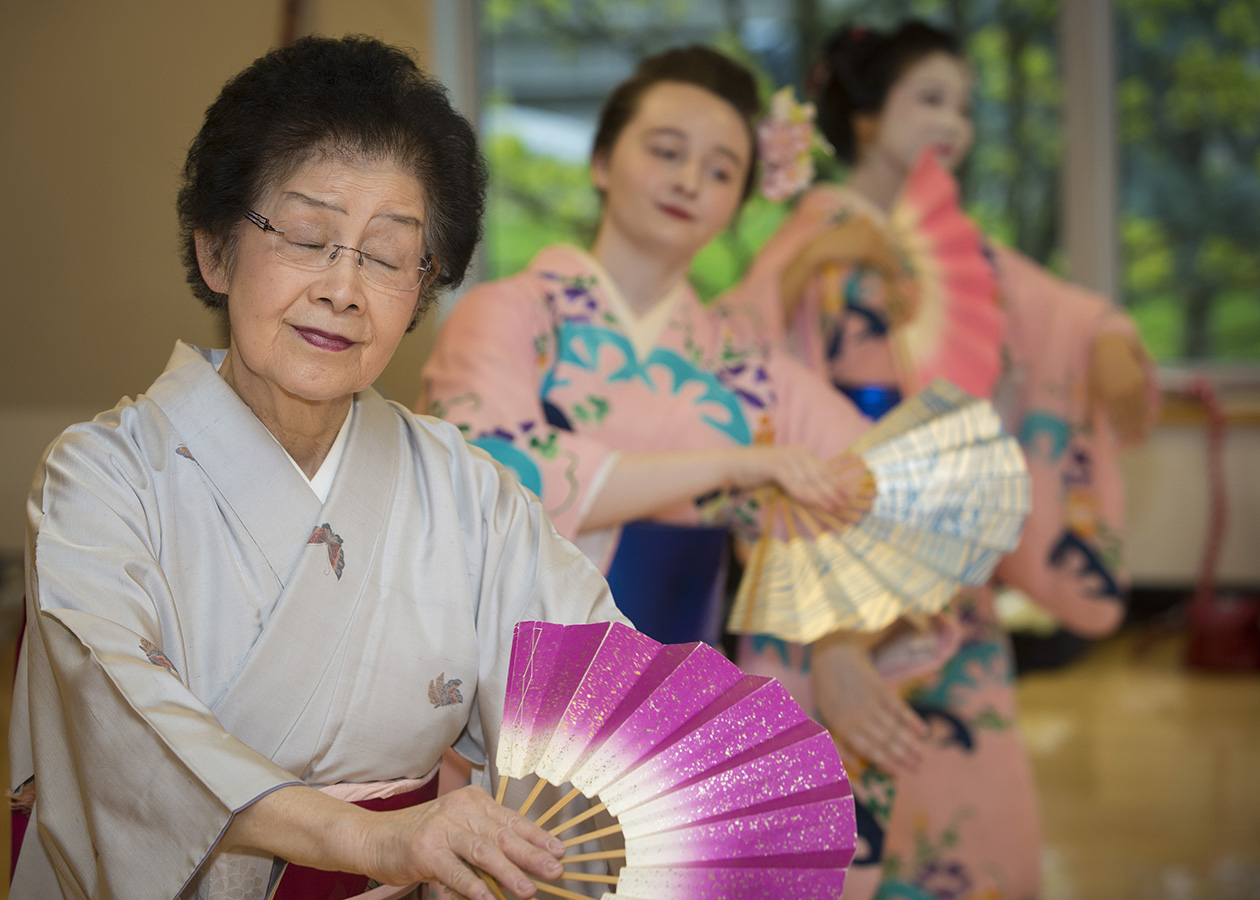 Kabuki Class Photo - Continuing Education at Seattle Central College 