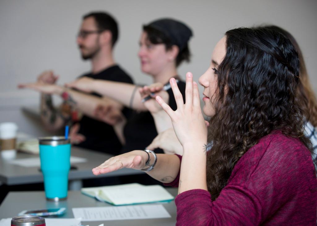 American Sign Language class photo - Continuing Education at Seattle Central College 