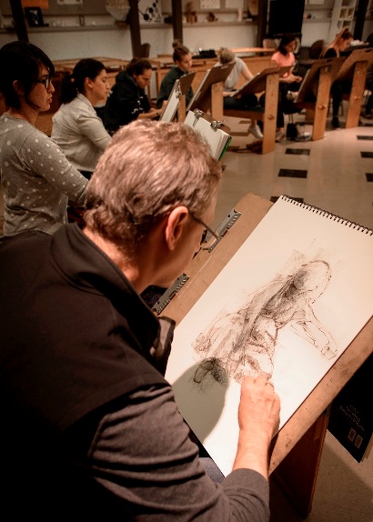 Life Figure Drawing class photo - Continuing Education at Seattle Central College 