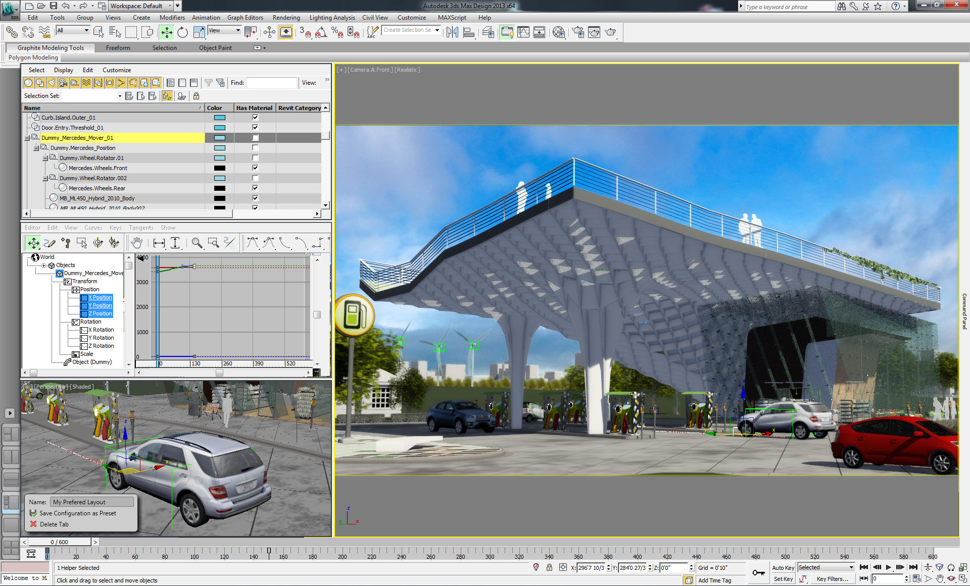 Photo software screen with image of building with huge cantilevered roof  (photo from Creative Tools) - Continuing Education at Seattle Central College 