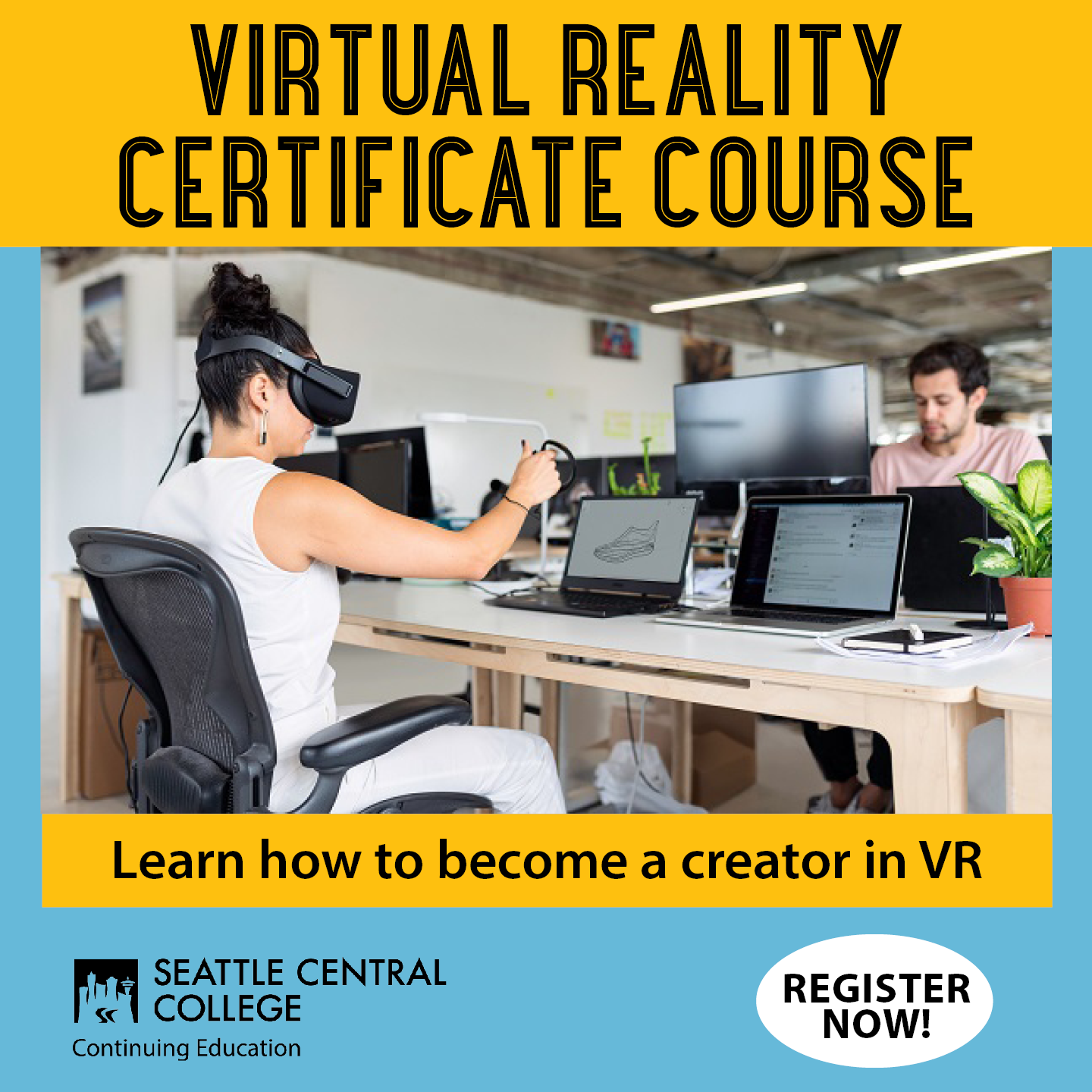 Virtual Reality Certificate Course - Continuing Education at Seattle Central College