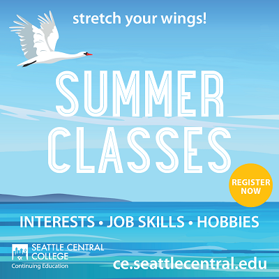 Summer 2023 square - Continuing Education at Seattle Central College