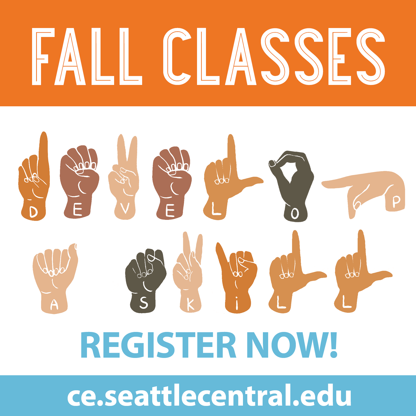 Develop a Skill Fall Classes 2024- Continuing Education at Seattle Central College