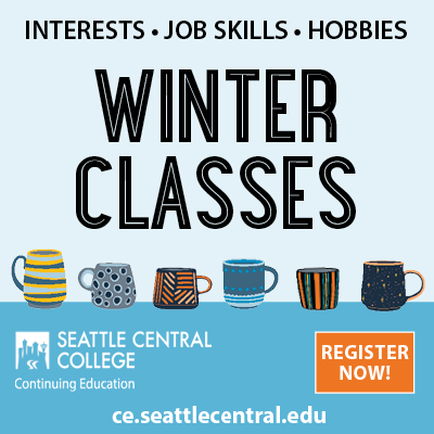 Winter classes 2025 image - Continuing Education at Seattle Central College